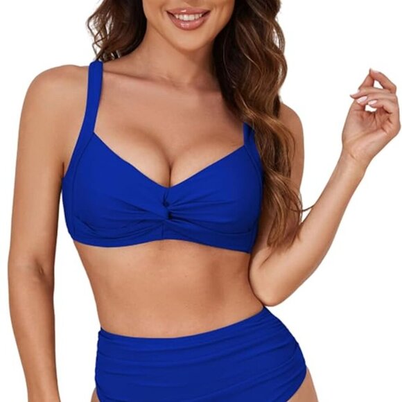 Bikini Swimsuits Tummy Control Swimwears - Picture 2 of 6